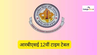 आरबीएसई 12वीं टाइम टेबल 2026 (RBSE 12th Time Table 2026 in Hindi)