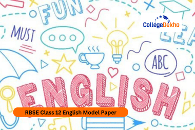 RBSE Class 12 English Model Paper 2024-25