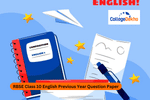 RBSE Class 10 English Previous Year Question Paper