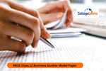 RBSE Class 12 Business Studies Model Paper 2024-25