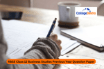 RBSE Class 12 Business Studies Previous Year Question Paper
