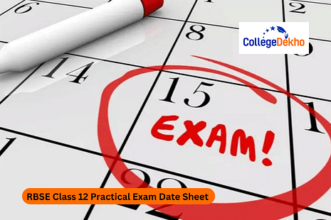 RBSE Class 12 Practical Exam Date Sheet 2025