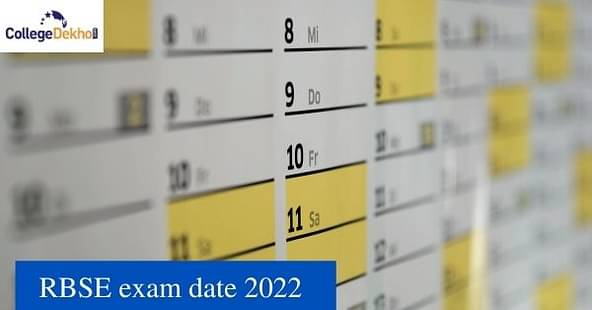 RBSE exam date 2022