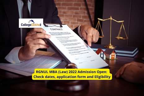 RGNUL MBA (Law) 2022 Admission Open: Check dates, application form and Eligibility