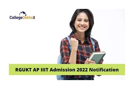 RGUKT AP IIIT Admission 2022 Notification