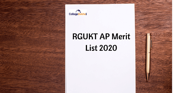 RGUKT AP Merit List 2020