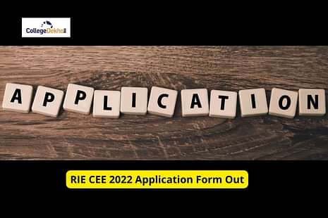 RIE CEE 2022 Application Form Out