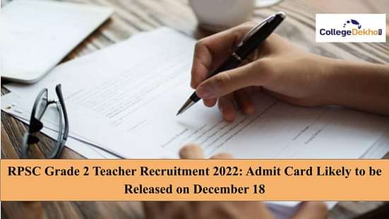 RPSC Grade 2 Teacher Recruitment 2022