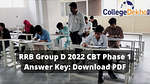 RRB Group D 2022 CBT Phase 1 Answer Key