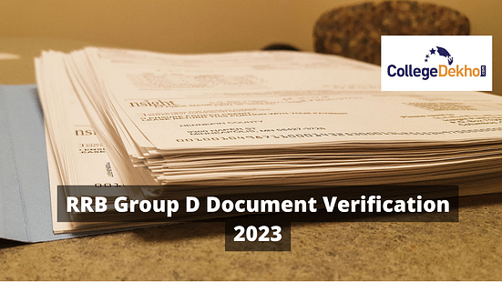 RRB Group D Document Verification 2022