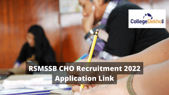 RSMSSB CHO Recruitment 2022 Application Link