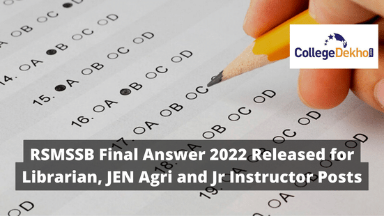 RSMSSB Final Answer 2022