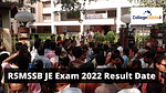 RSMSSB JE Exam 2022 Result Date