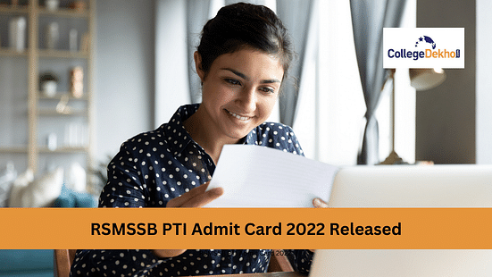 RSMSSB PTI Admit Card 2022