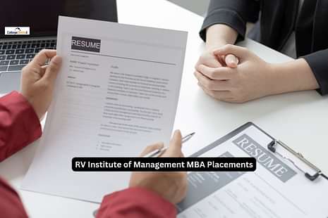 RV Institute of Management MBA Placements: Highest package, top visiting companies, highlights