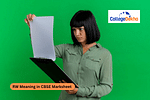 RW Meaning in CBSE Marksheet 2025