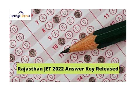 Rajasthan JET 2022 Answer Key Released