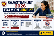 Rajasthan JET 2026 Exam on June 27: Important Instructions for Exam Day; Dress Code & Reporting Time