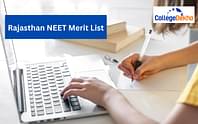 Rajasthan NEET Merit List 2024: MBBS/BDS Rank List PDF Download
