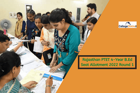 Rajasthan PTET 4-Year B.Ed Seat Allotment 2022 Round 1: Direct Link to Check Admission Status, Reporting Process