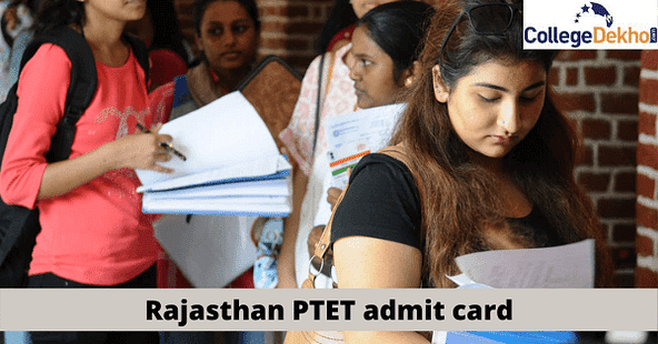 Rajasthan PTET admit card 2020