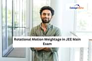 Rotational Motion Weightage in JEE Main 2025