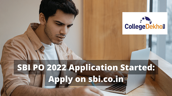 SBI PO 2022 Application
