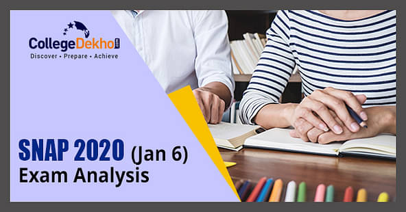 SNAP 2020 (Jan 6) Exam and Question Paper Analysis (Out), Answer Key and Solutions