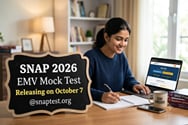 SNAP 2026 EMV Mock Test Releasing on October 7 @snaptest.org