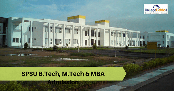 B.Tech, M.Tech and MBA Admissions at SPSU