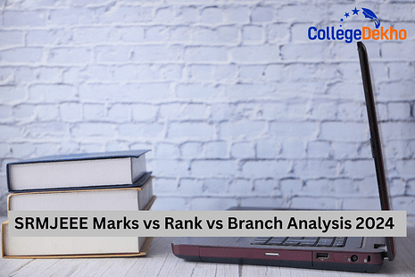 SRMJEEE Marks vs Rank vs Branch Analysis 2024