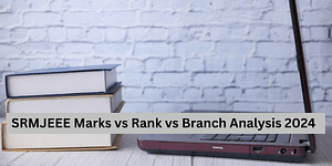 SRMJEEE Marks vs Rank vs Branch Analysis 2024