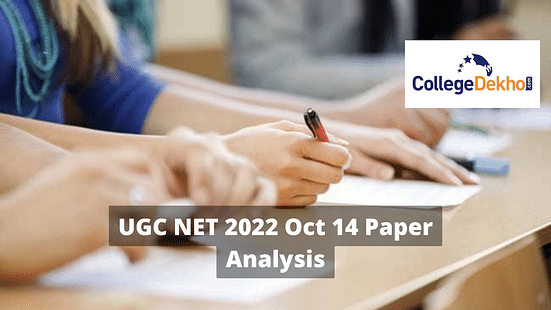 UGC NET 2022 Oct 14 Paper Analysis