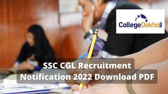 SSC CGL Notification 2022 pdf