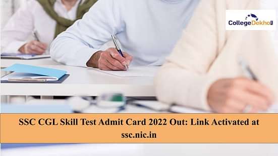 SSC CGL Skill Test Admit Card 2022
