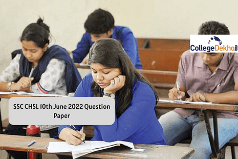 SSC CHSL 10th June 2022 Question Paper