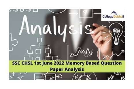SSC CHSL 1st June 2022 Question Paper