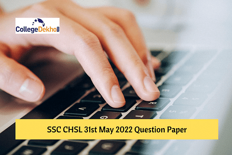 SSC CHSL 31st May 2022 Question Paper