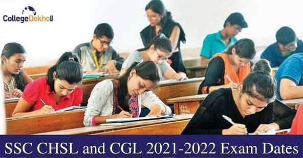 SSC CHSL and CGL 2021-2022 Exam Dates