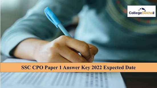 SSC CPO Paper 1 Answer Key 2022