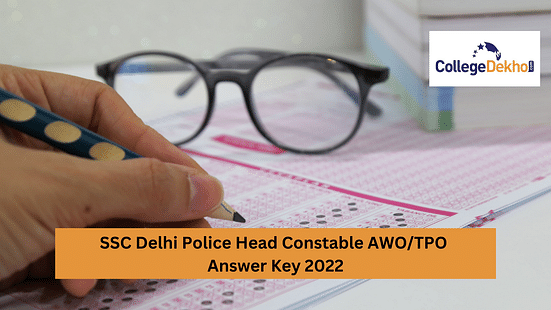SSC SSC Delhi Police HC AWO TPO Answer Key 2022