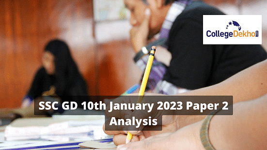 SSC GD 10th January 2023 Shift 2 Analysis