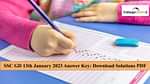 SSC GD 13th January 2023 Answer Key