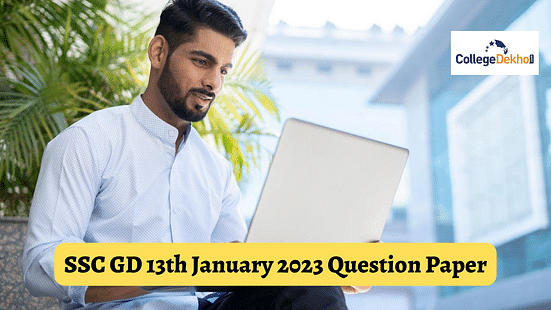 SSC GD 13th January 2023 Question Paper