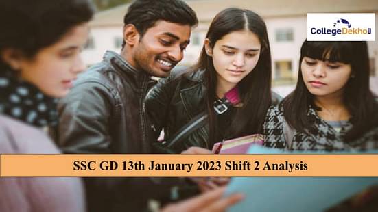 SSC GD 13th January 2023 Shift 2 Analysis