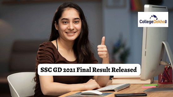 SSC GD 2021 Final Result Released