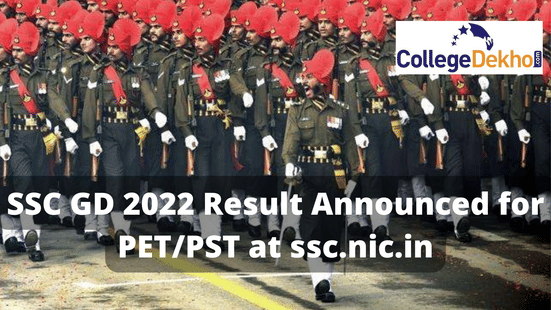 SSC GD 2021 Result Announced for PETPST at ssc.nic.in