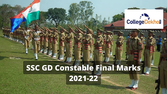 SSC GD Constable Final Marks 2021-22