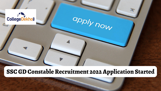 SSC GD Constable Recruitment 2022 Application Started