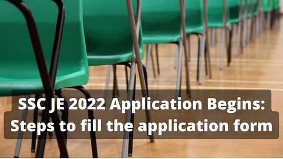 SSC JE 2022 Application Begins